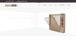 Desktop Screenshot of bedspacedesign.com.au