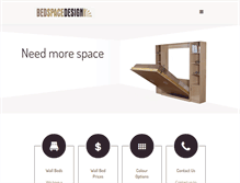 Tablet Screenshot of bedspacedesign.com.au